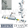 Bristan Meridian Shower Bar Valve Adjustable Riser Spare Parts